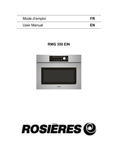 ROSIERES RMG 350 EIN Mode D'emploi