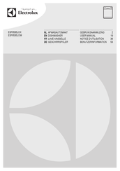 Electrolux ESF6535LOX Notice D'utilisation