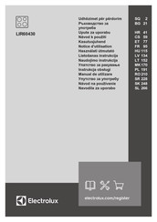 Electrolux LIR60430 Notice D'utilisation