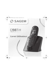 Sagem D56T-H Livret Utilisateur