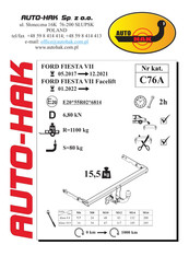 AUTO-HAK C76A Manuel D'utilisation