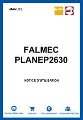 FALMEC Plane Plus Mode D'emploi