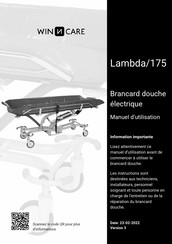 winncare Lambda/175 Manuel D'utilisation