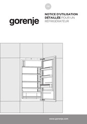 Gorenje RBI2122E1 Notice D'utilisation