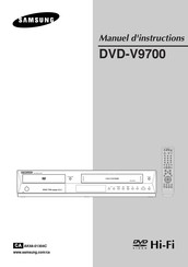 Samsung DVD-V9700 Manuel D'instructions