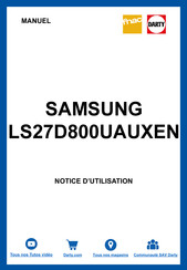 Samsung S27D80 Serie Guide De L'utilisateur