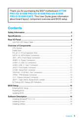 MSI H170M PRO-VD Mode D'emploi