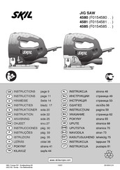 Skil 4580 Manuel D'instructions