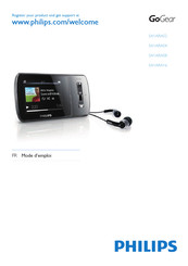 Philips GoGear SA1ARA04 Mode D'emploi