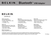 Belkin F8T009 Guide D'installation Rapide