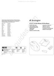 Kensington Pro Fit K72342US Guide D'instructions