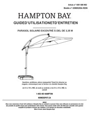 HAMPTON BAY UXM05205A-REDN Guide D'utilisation Et D'entretien