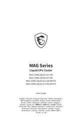 MSI MAG CORELIQUID A13 360 Mode D'emploi