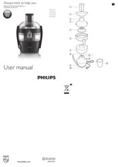 Philips HR1836/00 Mode D'emploi