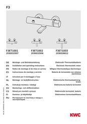 KWC 2030026612 Notice De Montage Et De Mise En Service