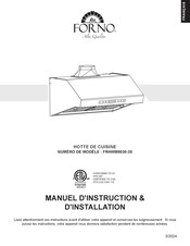 Forno FRHWM5030-30 Manuel D'instructions Et D'installation