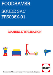 FoodSaver FFS006X-01 Notice D'utilisation