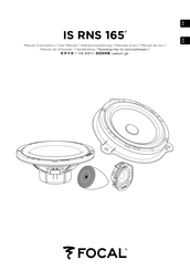 Focal IS RNS 165 Manuel D'utilisation