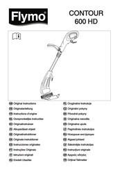 Flymo CONTOUR 600 HD Instructions D'origine