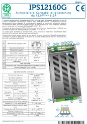 INIM IPS12160G Manuel