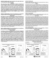 Delta T13022 Instructions D'installation