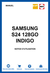 Samsung S24 128GO Guide Utilisateur