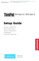 Lenovo 20TA00F7RT Guide De Configuration