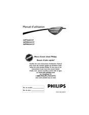 Philips 30PW6341/37 Manuel D'utilisation