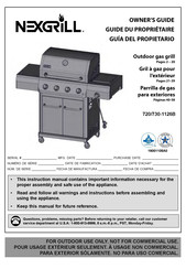 Nexgrill 720-1126B Guide Du Propriétaire