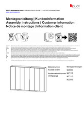 Rauch AG596.0NB9 Notice De Montage