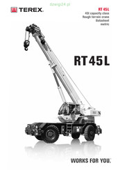 Terex RT45L Mode D'emploi