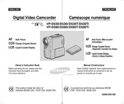 Samsung VP-D590i Manuel D'instructions