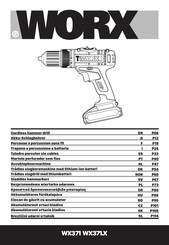 Worx WX371 Notice Originale