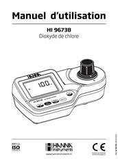 Hanna Instruments HI 96738 Manuel D'utilisation