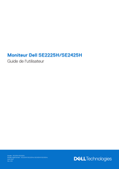 Dell SE2225Hf Guide De L'utilisateur