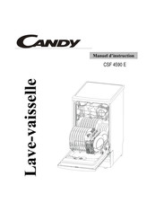 Candy CSF 4590 E Manuel D'instructions