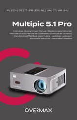 Overmax Multipic 5.1 Pro Manuel De L'utilisateur