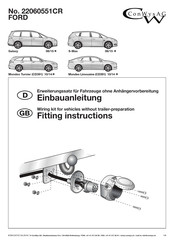 ConWys AG 22060551CR Instructions De Montage