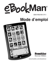 Franklin Electric eBookMan EBM-901 Mode D'emploi