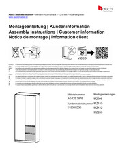 Rauch M2996 Notice De Montage