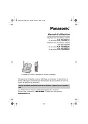 Panasonic KX-TG2624C Manuel D'utilisation