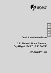 Eneo NXD-980IR3516M Manuel D'utilisation