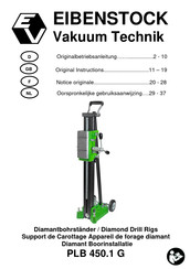 EIBENSTOCK PLB 450.1 G Notice Originale