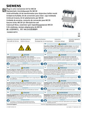 Siemens 3VA9603-0KP10 Notice D'utilisation