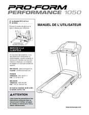 Pro-Form PETL10714.2 Manuel De L'utilisateur