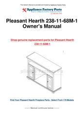 Pleasant Hearth 238-11-68M-1 Manuel Du Propriétaire