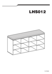 Songmics LHS012 Instructions D'assemblage