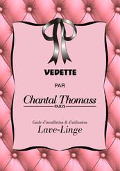 Brandt Chantal Thomass PARIS VCT2007 Guide D'installation & D'utilisation