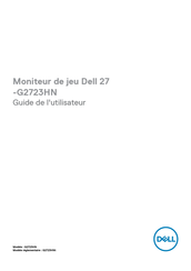 Dell G2723HNt Guide De L'utilisateur