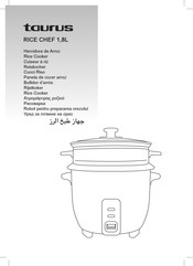 Taurus RICE CHEF 1,8L Mode D'emploi